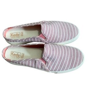 Keds Pink Striped Double Decker Mules Shoes Dream Foam Size US 7.5